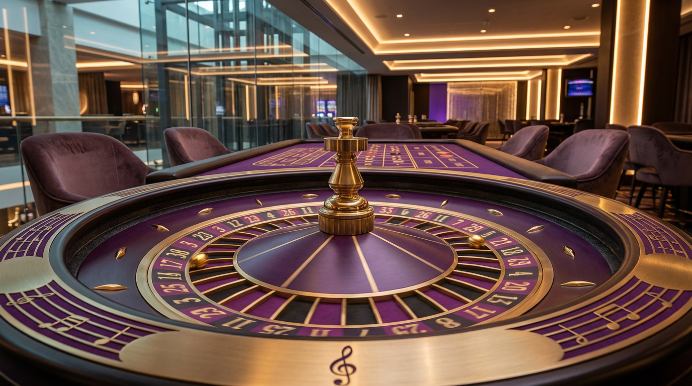 Roleta Musical bandbet - Roda da Fortuna com Notas Musicais